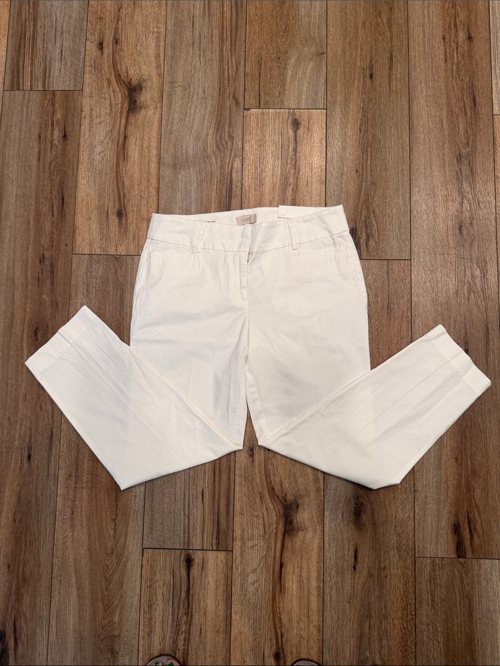 LOFT Original Ankle Pant NWT Women’s White Classic Career Work Pants